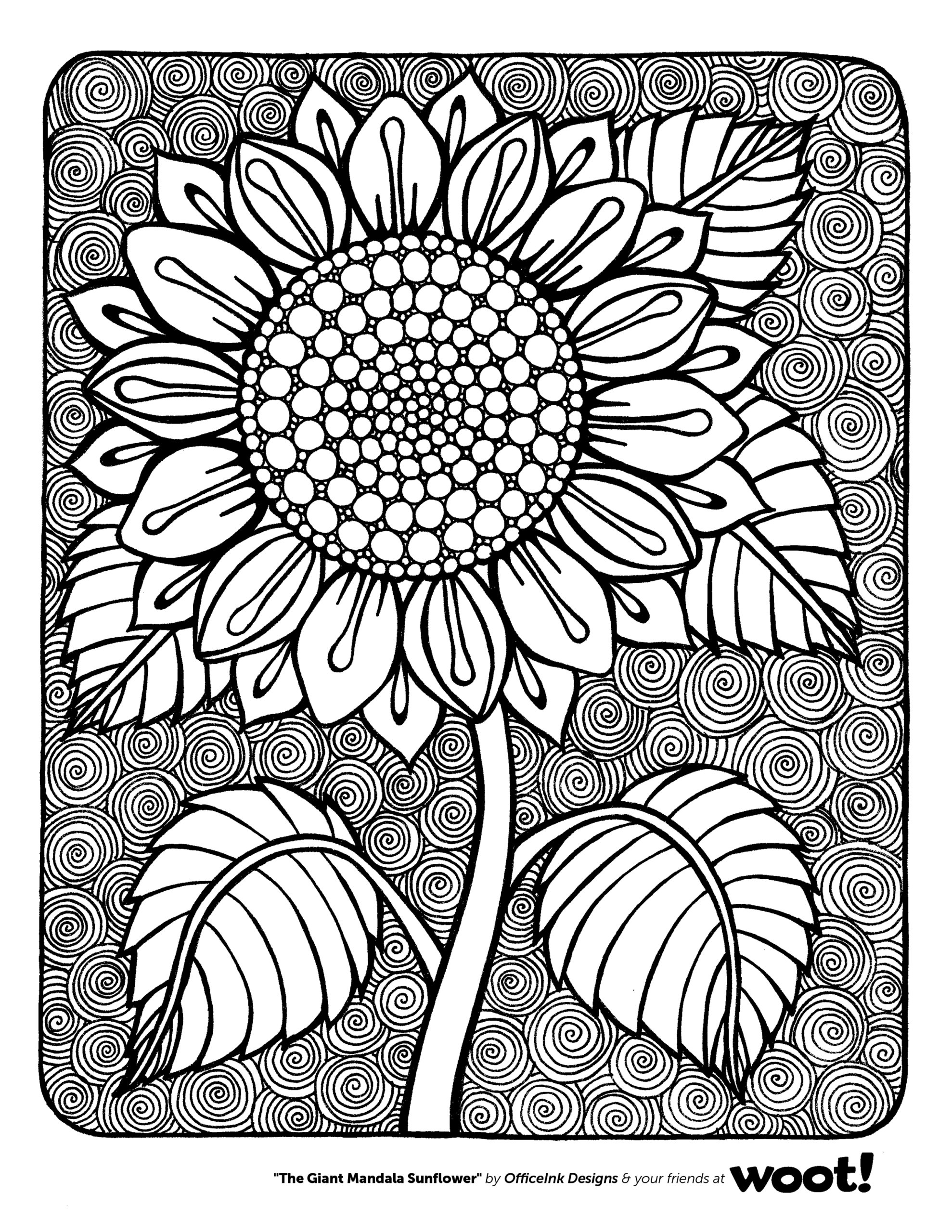 FREE Digital Download Coloring Page 16 Shenanigans Woot