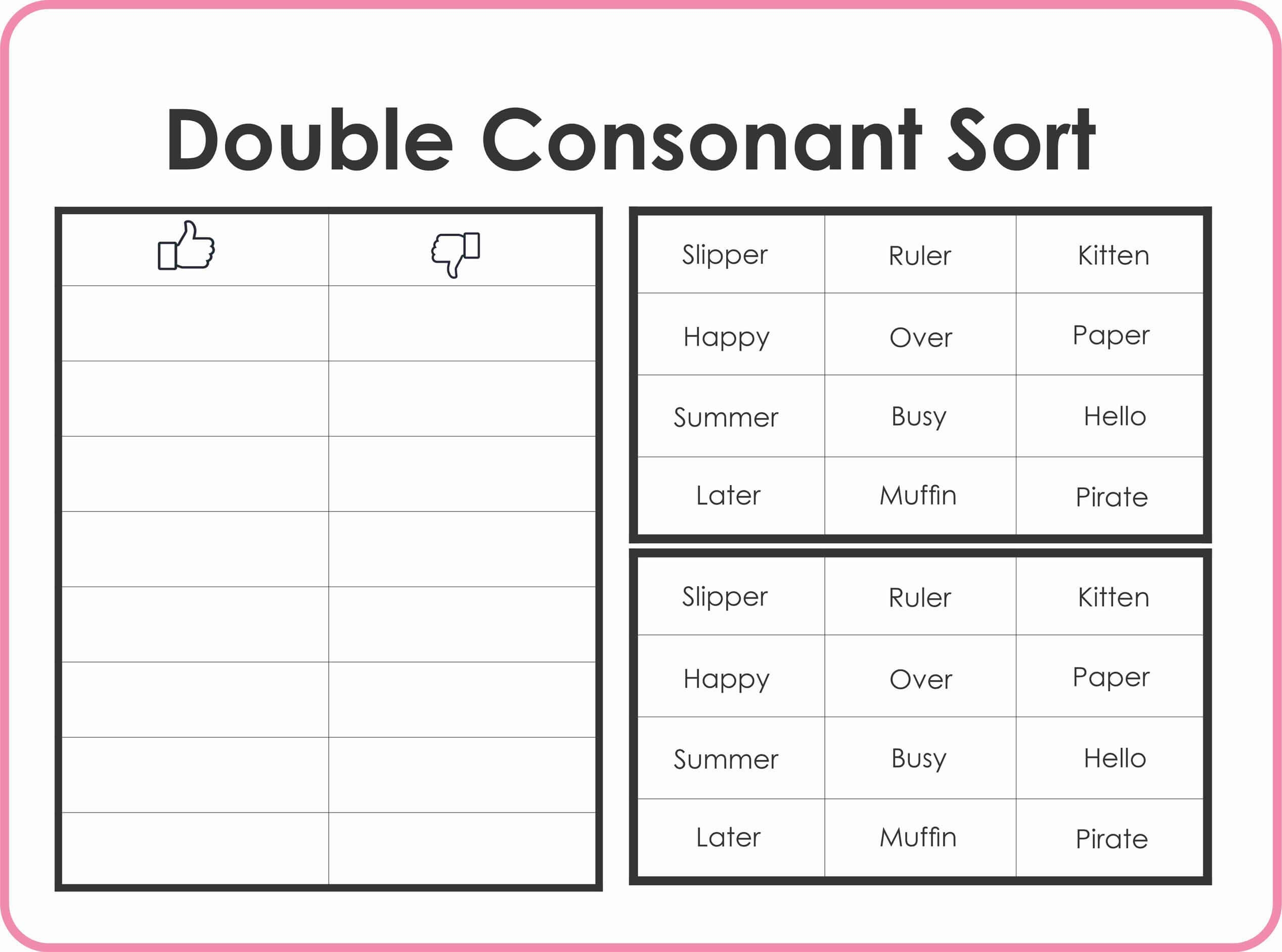 Free Double Consonant Puzzle Printable 3 Dinosaurs Worksheets Library Free Double Consonant Puzzle Printable 3 Dinosaurs Worksheets Library
