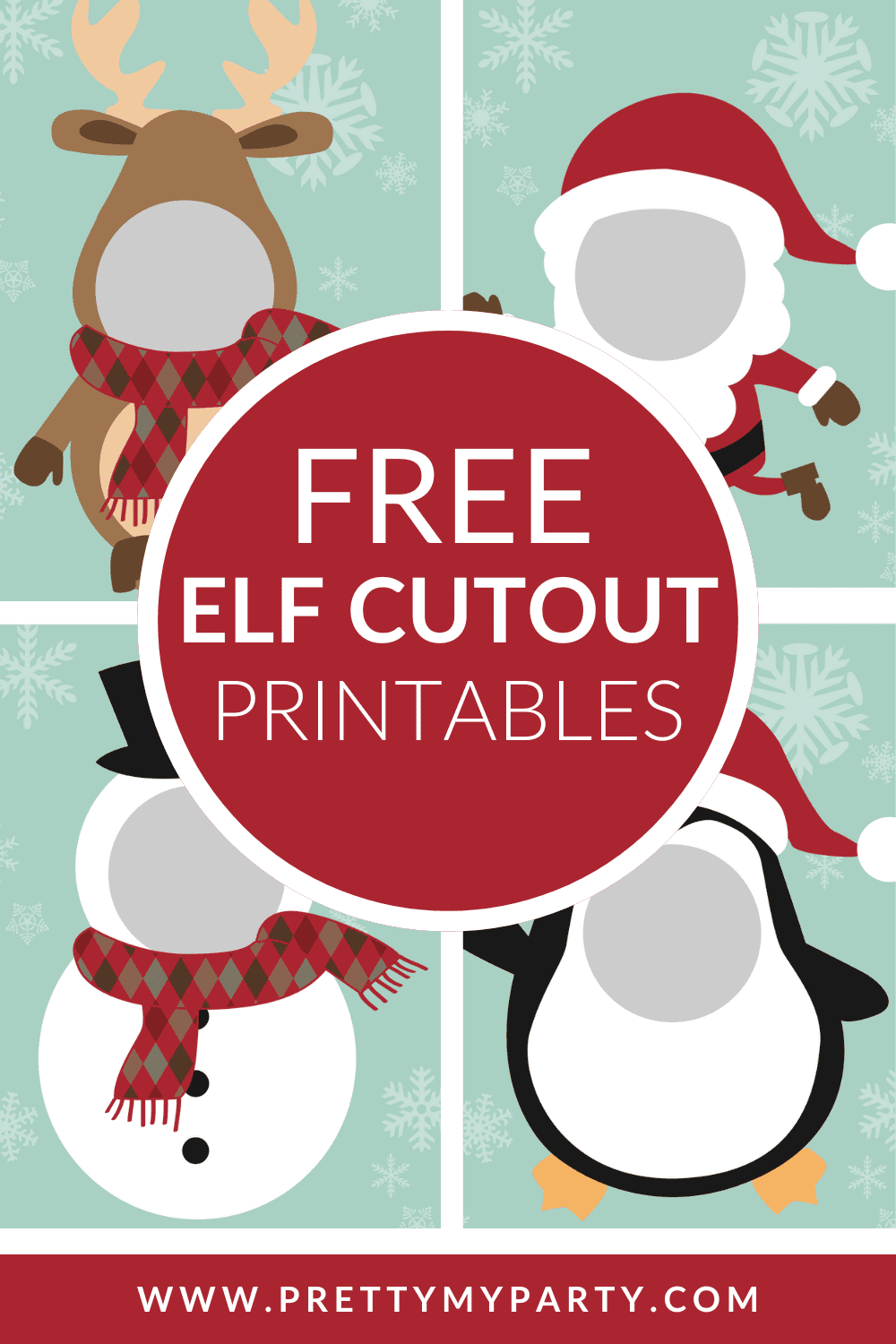 Free Elf On The Shelf Cutout Printables Pretty My Party