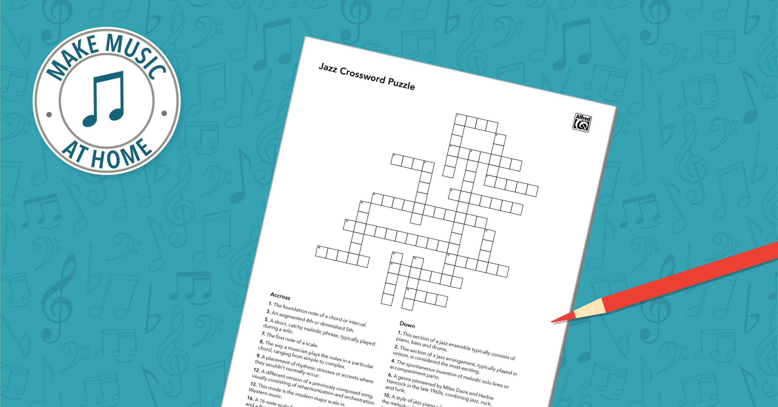styles of music crossword