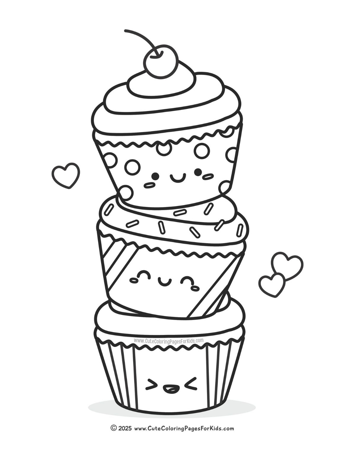 blank cake coloring pages