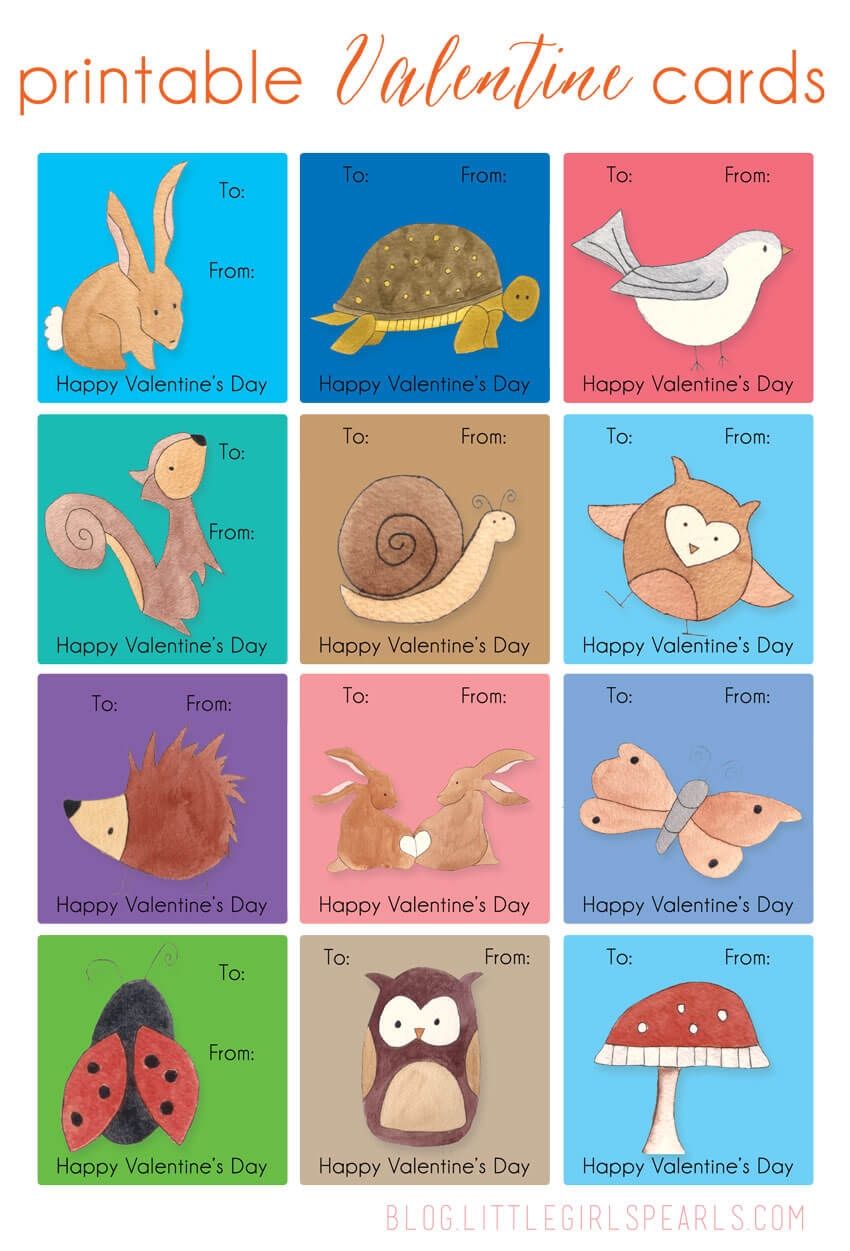 childrens valentines day cards printable childrens valentines day cards printable