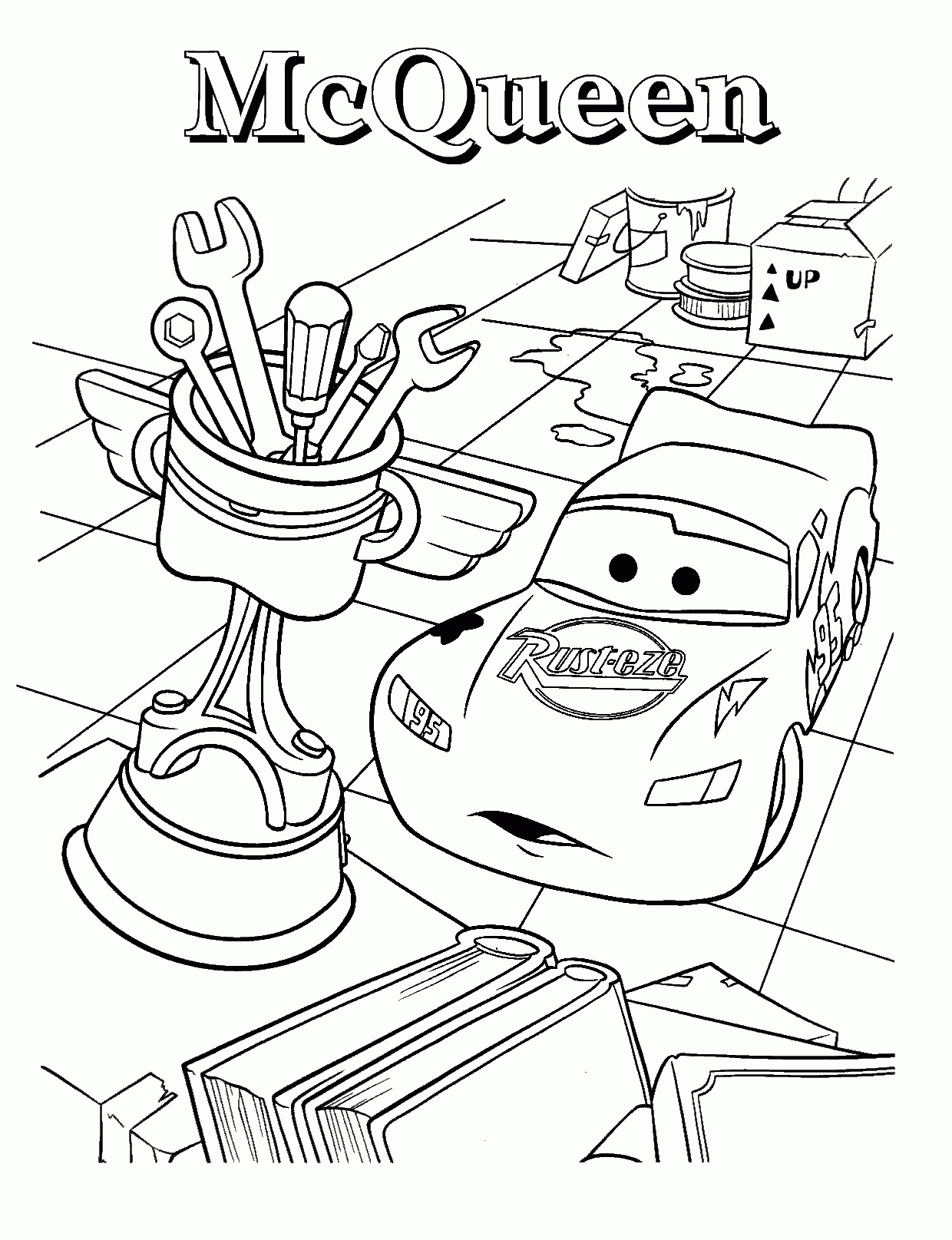 lightning mcqueen coloring sheet lightning mcqueen coloring sheet