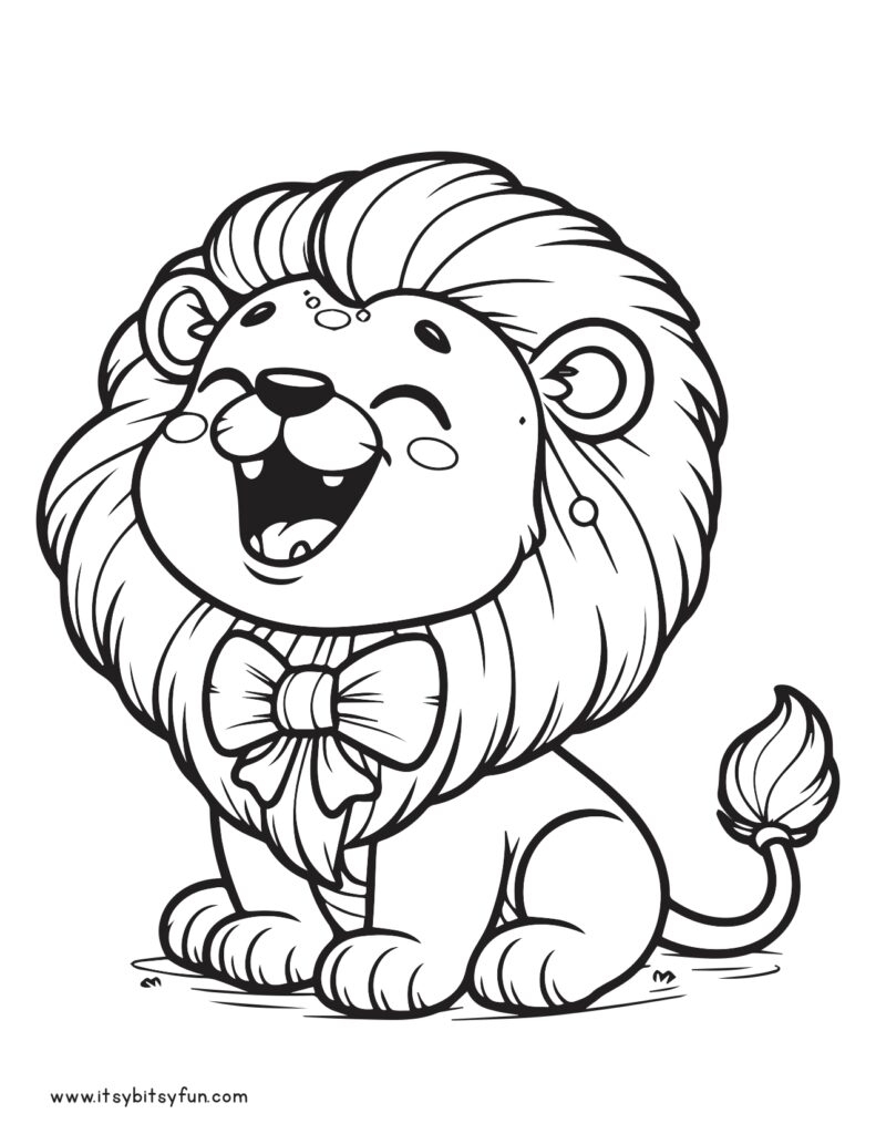 printable lion coloring pages printable lion coloring pages