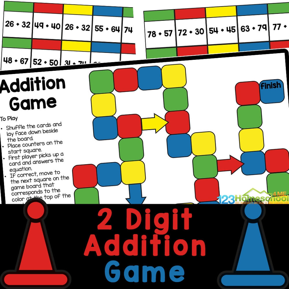 addition games for grade 2
