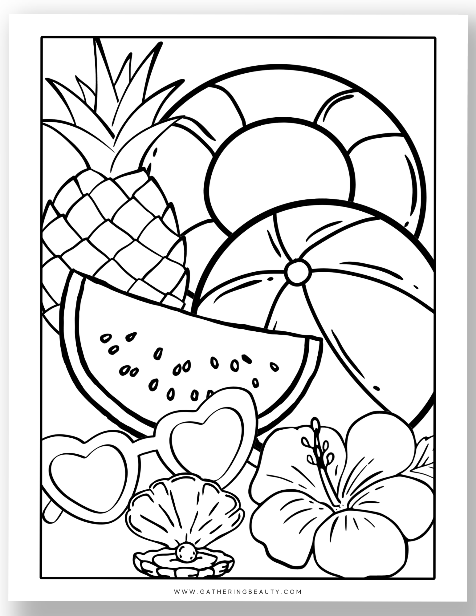 printable colouring pages summer printable colouring pages summer