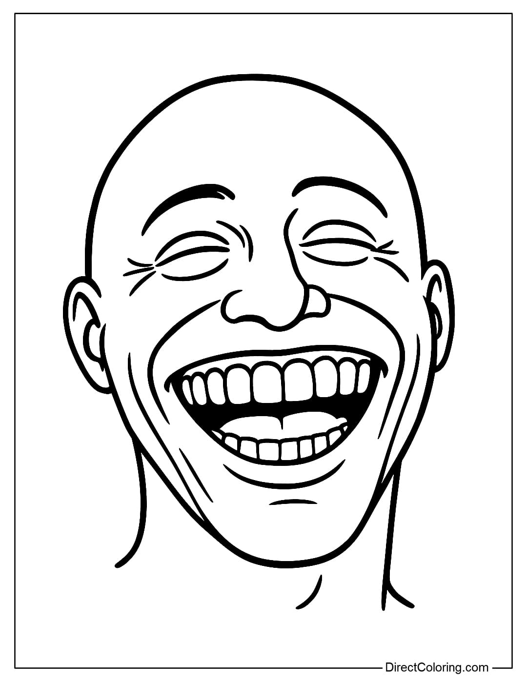 Funny Reactions Coloring Pages Free PDF To Download And Print Funny Reactions Coloring Pages Free PDF To Download And Print