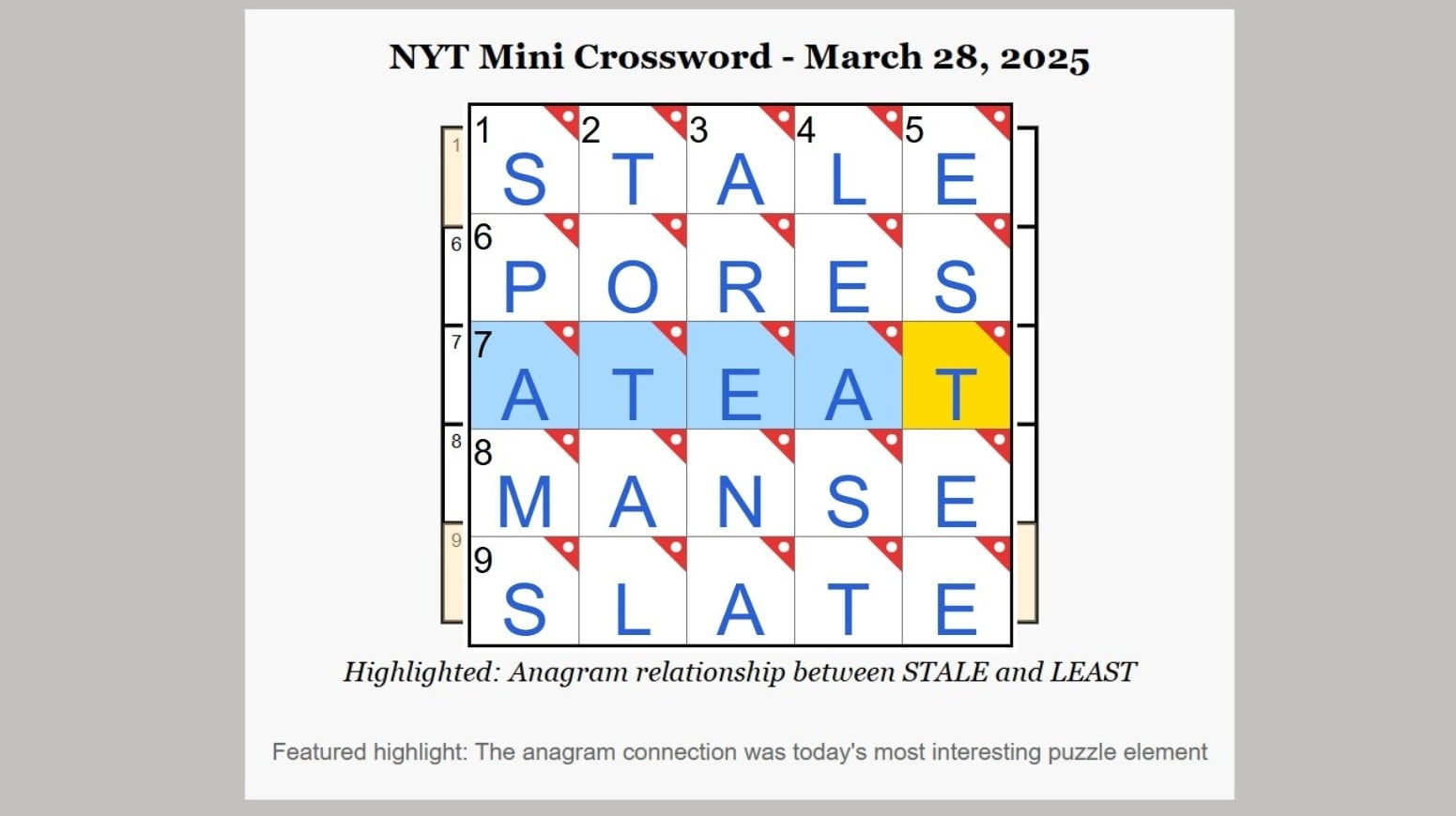 tiny dot nyt crossword