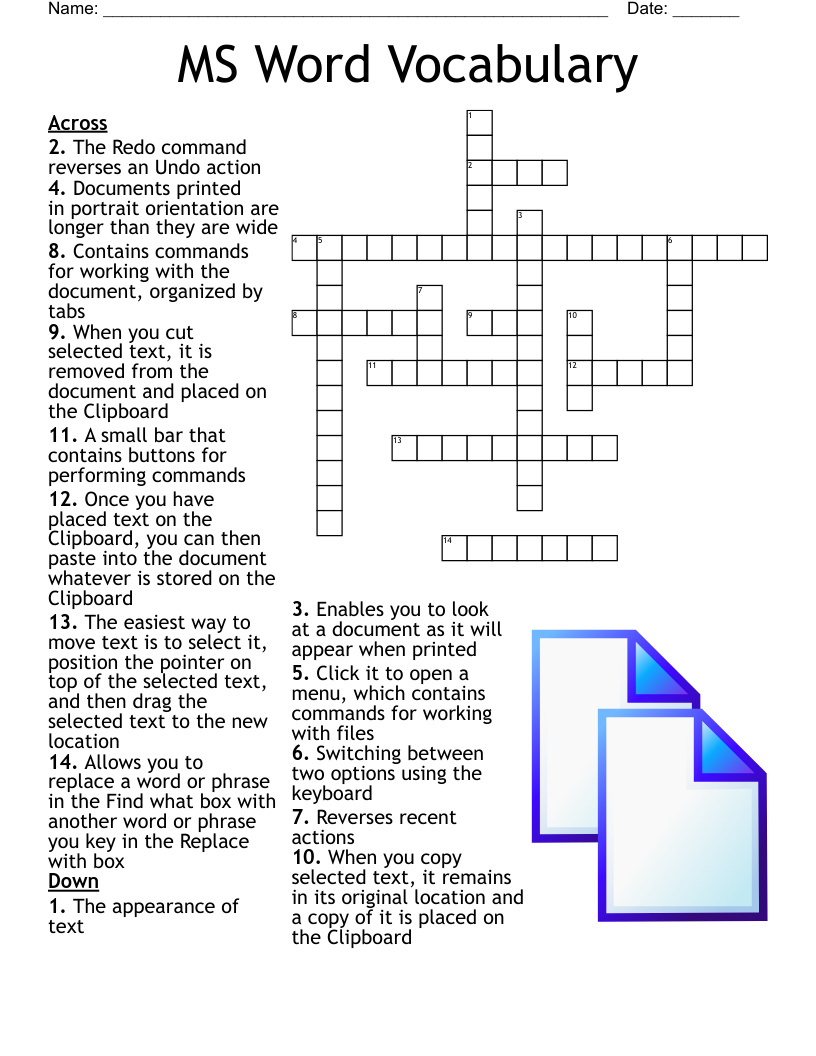 Google Docs Crossword WordMint