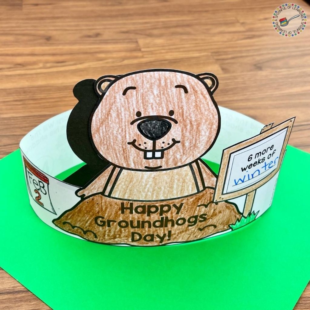 Groundhog Day Crafts For Kindergarten A Spoonful Of Learning