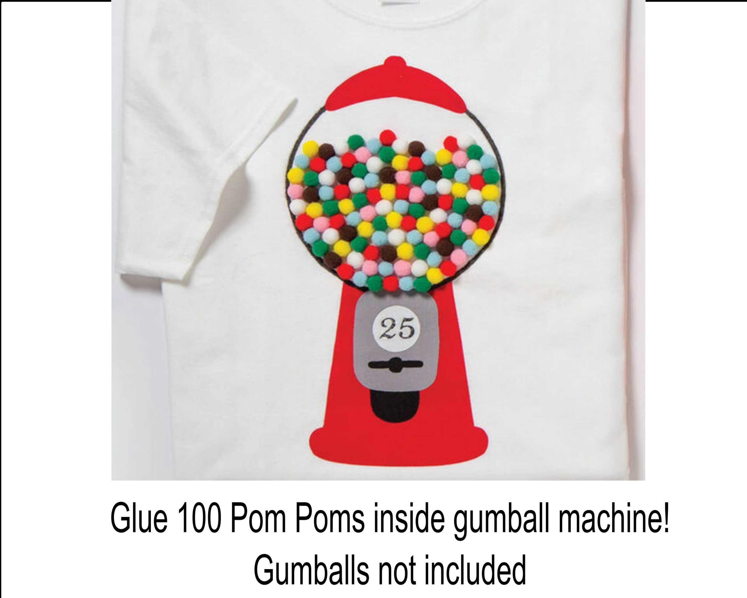 Gumball Machine SVG Add Poms Poms For A DIY 100 Days Of School Shirt 100th Day Of School Svg And Sublimation Files 100 Days Of School Etsy