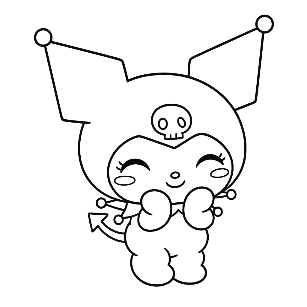 coloring pages hello kitty