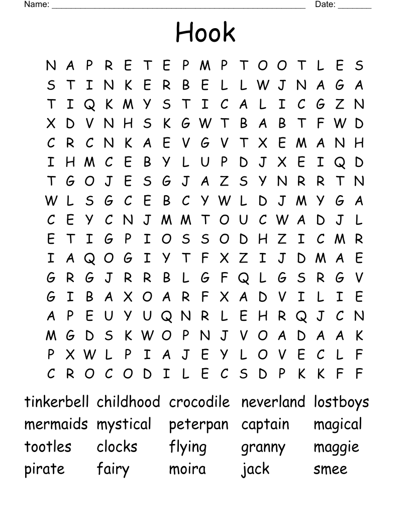 Hook Word Search WordMint Hook Word Search WordMint
