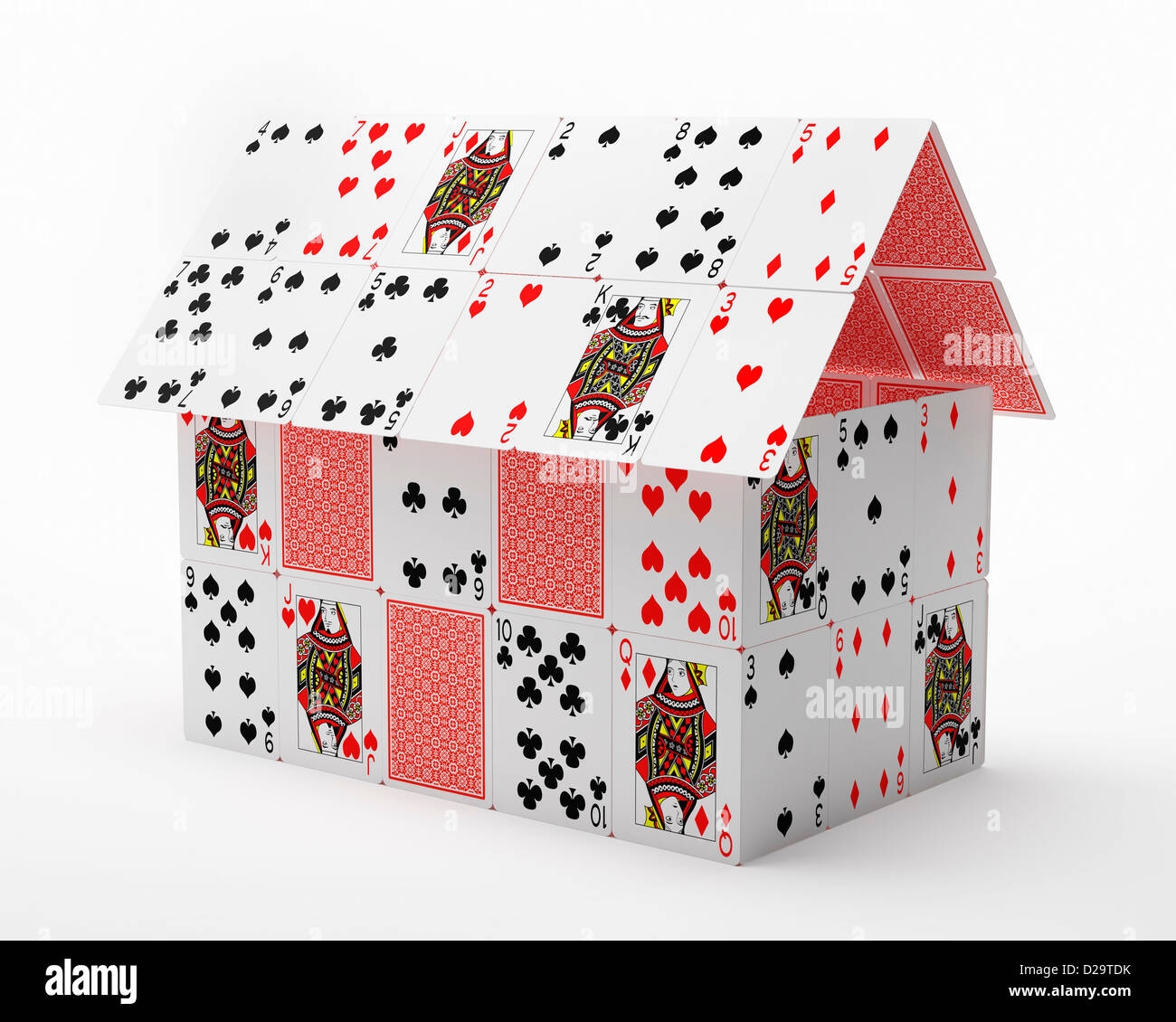 House Made Of Cards Hi res Stock Photography And Images Alamy