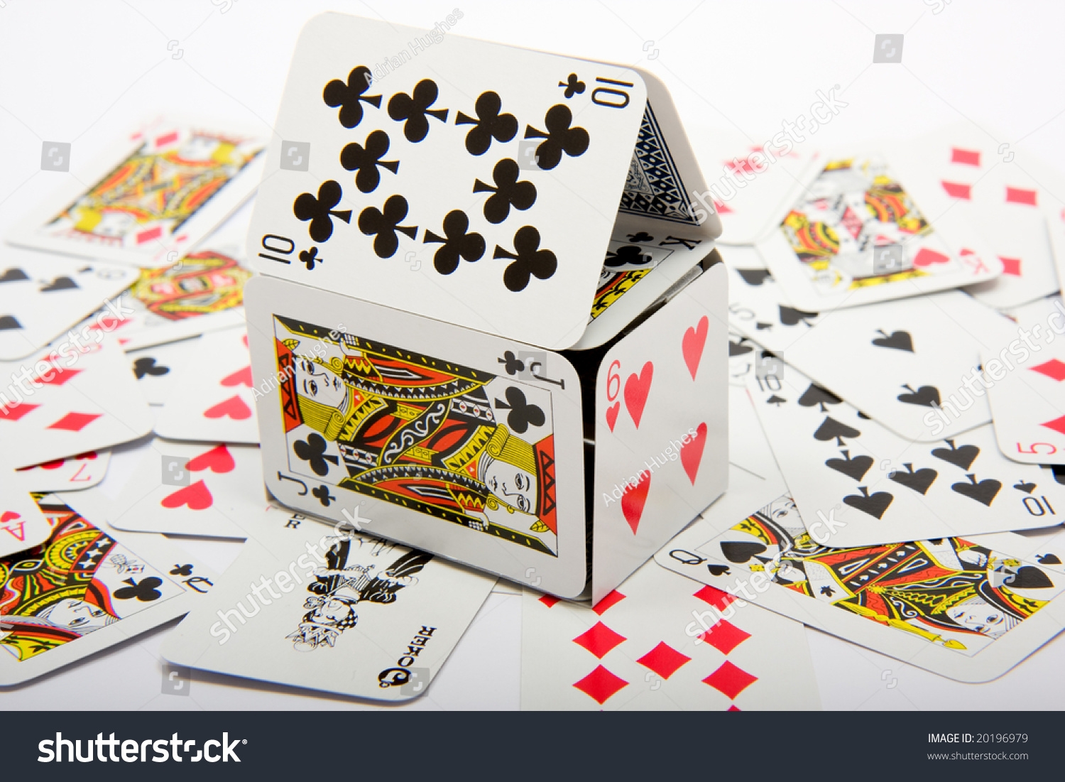 House Made Playing Cards Sitting On Stock Photo 20196979 Shutterstock House Made Playing Cards Sitting On Stock Photo 20196979 Shutterstock