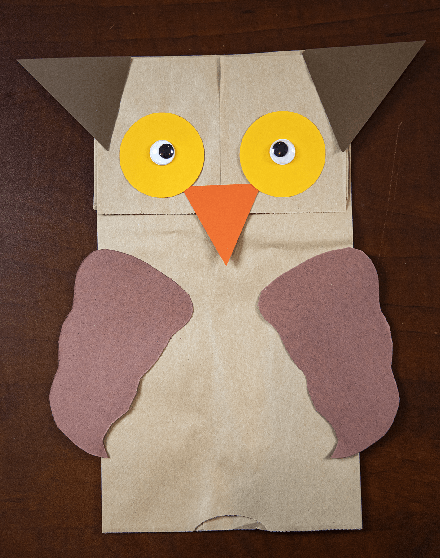 How To Make Paper Bag Puppets Golden Road Arts How To Make Paper Bag Puppets Golden Road Arts