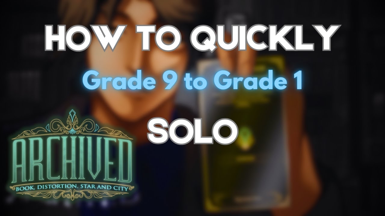 How To Quickly Grade Up Grades 1 9 Solo In Roblox Archived 2 Methods YouTube
