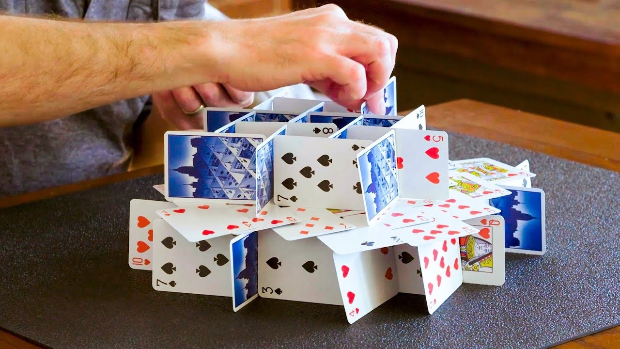 How To Stack Playing Cards WIRED YouTube How To Stack Playing Cards WIRED YouTube