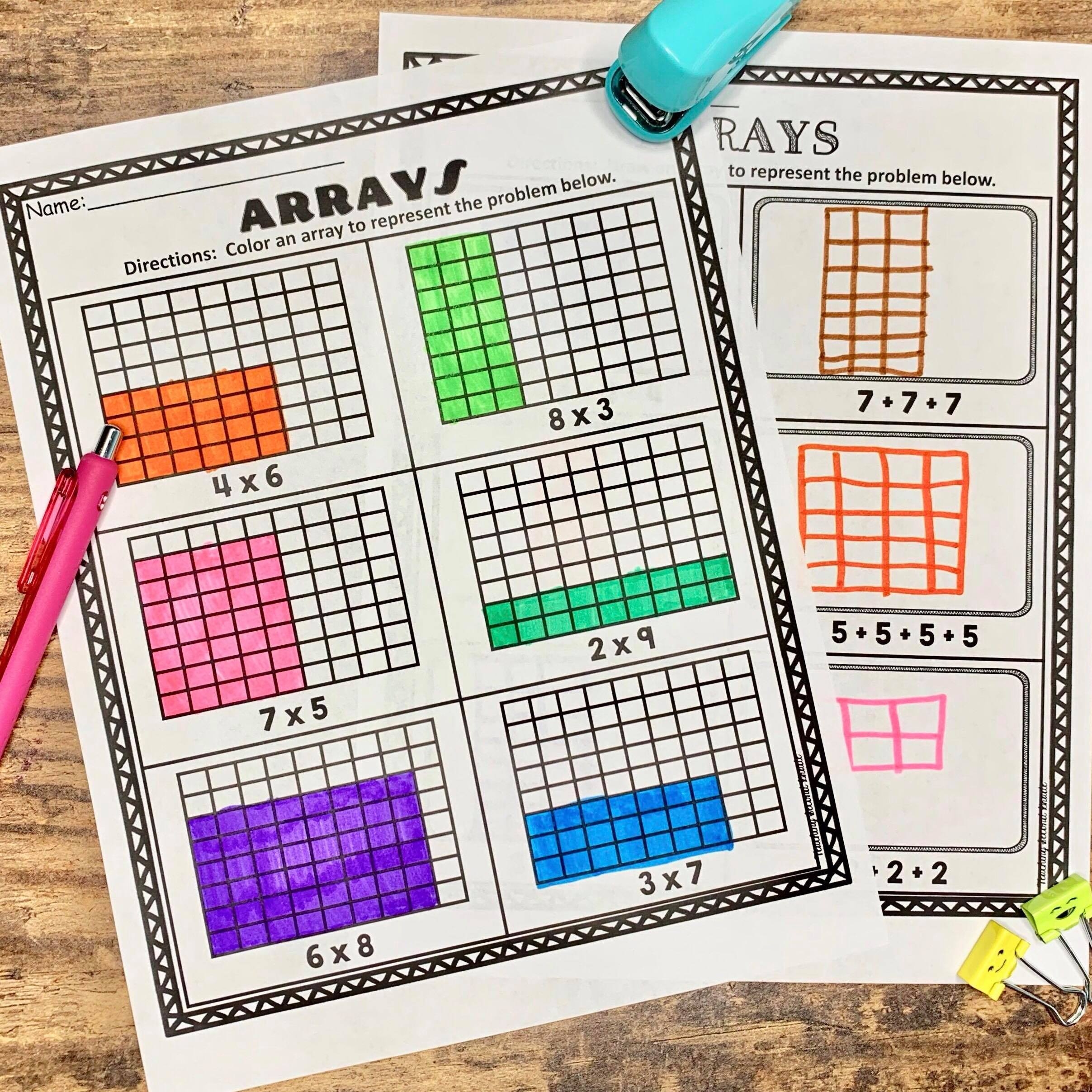 How To Teach Arrays Teaching Ideas Made Easy How To Teach Arrays Teaching Ideas Made Easy