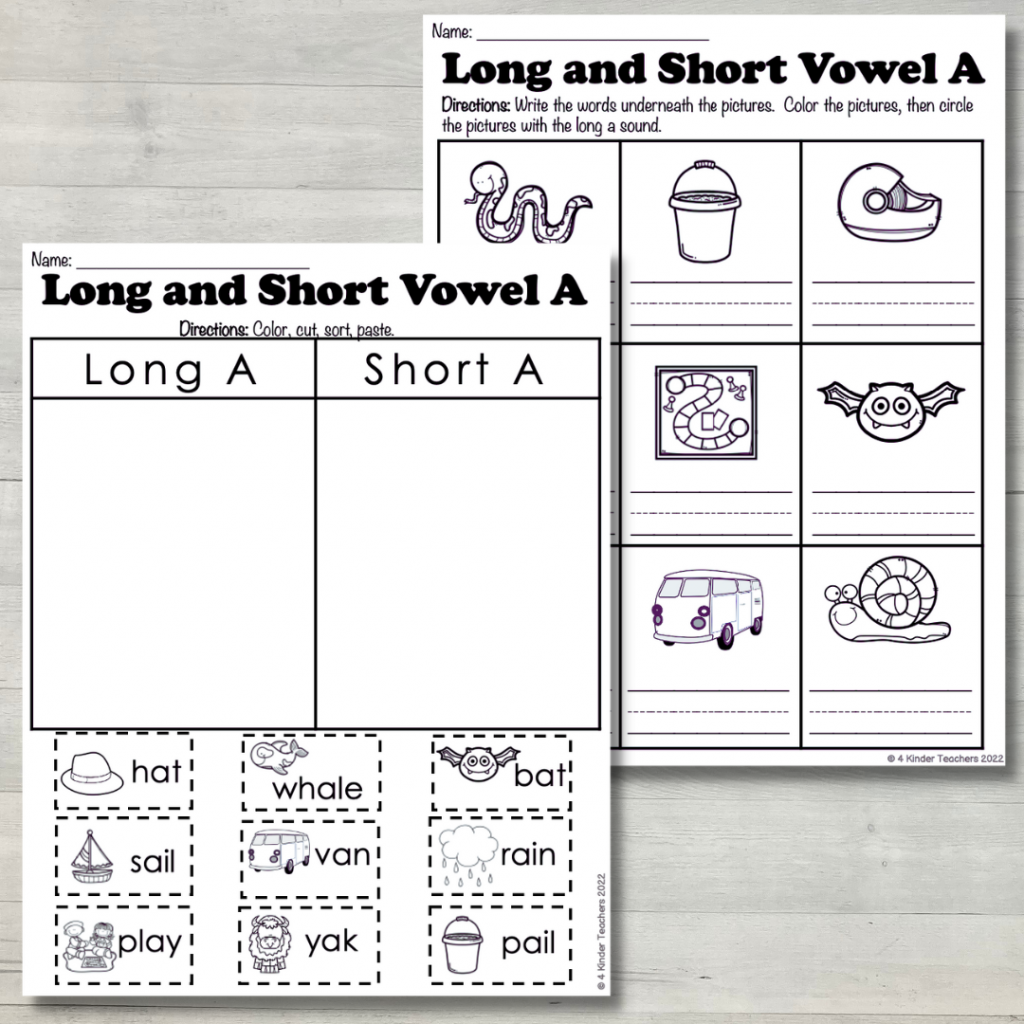 How To Teach Long A Sound For Kindergarten 4 Kinder Teachers How To Teach Long A Sound For Kindergarten 4 Kinder Teachers