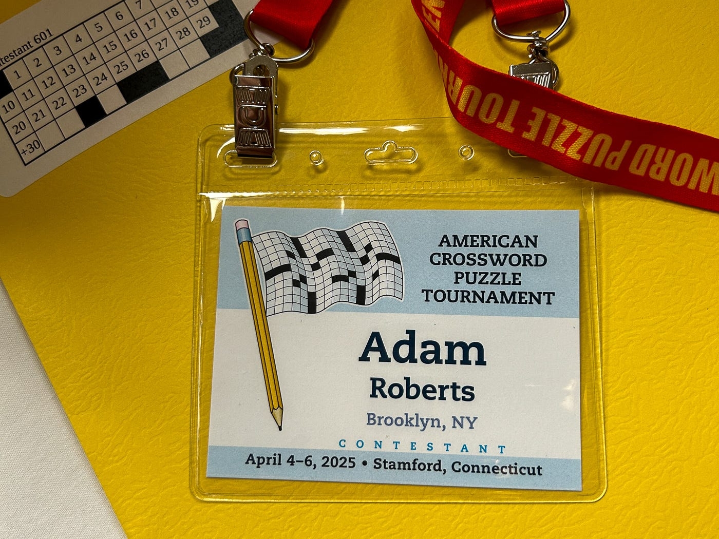 I Went To The American Crossword Puzzle Tournament I Went To The American Crossword Puzzle Tournament