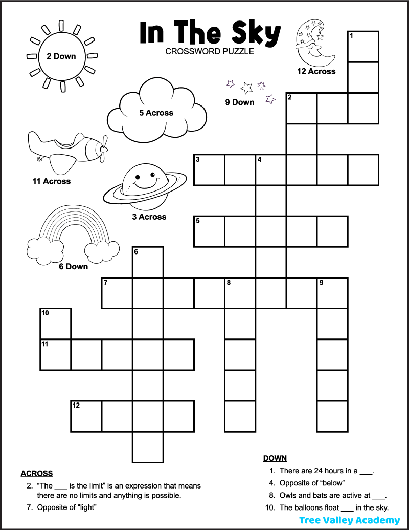 3rd grade crossword puzzles 3rd grade crossword puzzles
