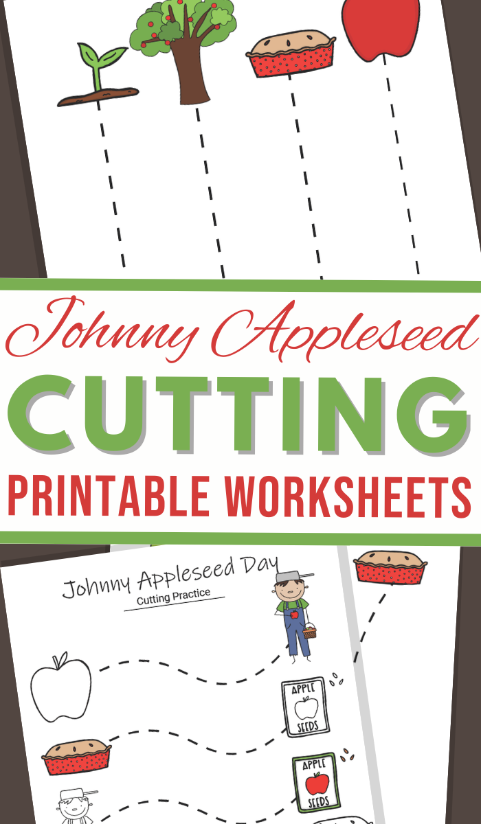 Johnny Appleseed Cutting Practice Sheets Johnny Appleseed Cutting Practice Sheets