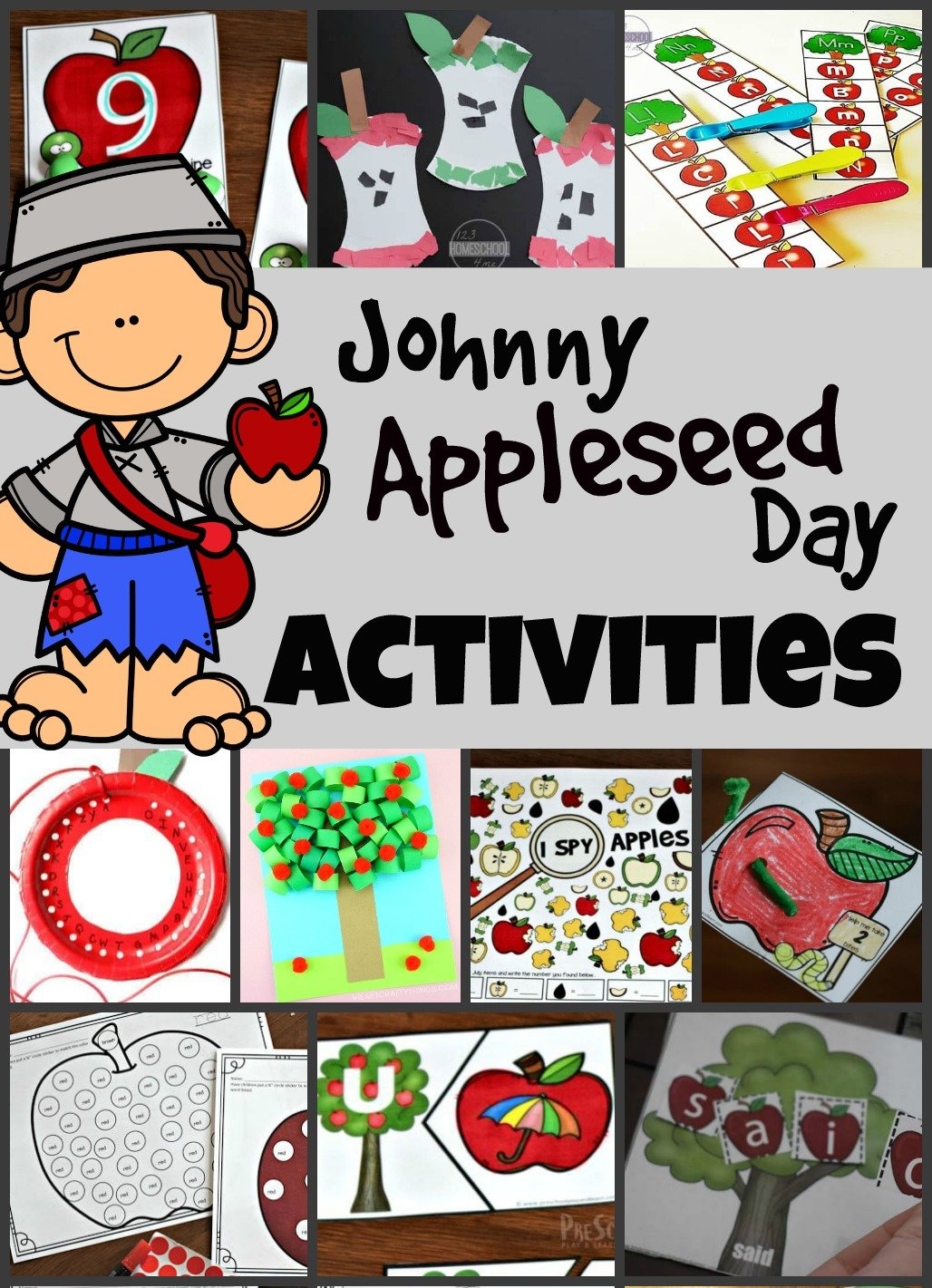 Johnny Appleseed Day Activities Johnny Appleseed Day Activities