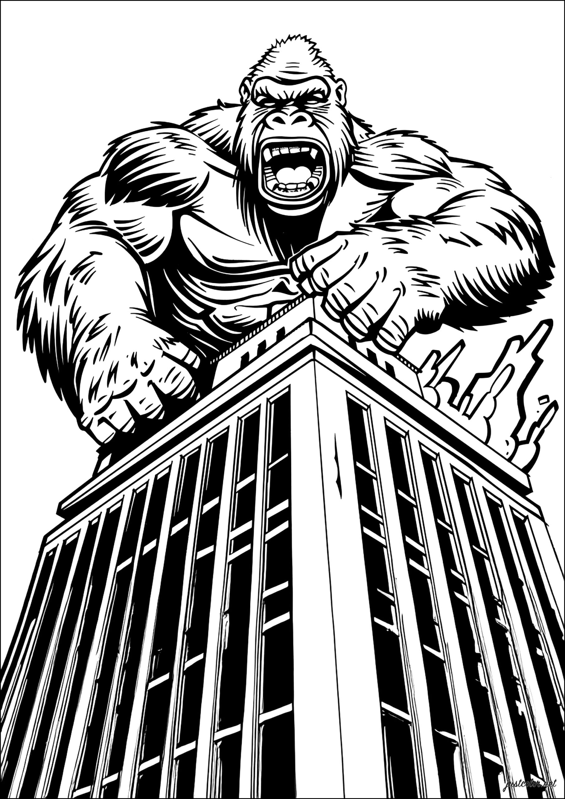 king kong coloring pages king kong coloring pages
