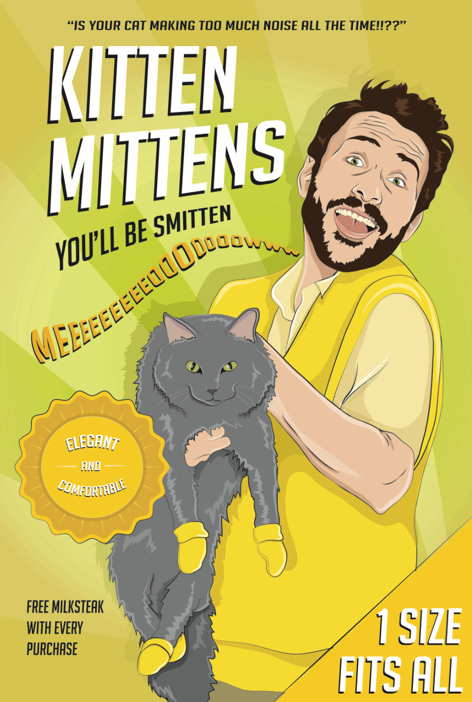 Kitten Mittens Ad Always Sunny Behance