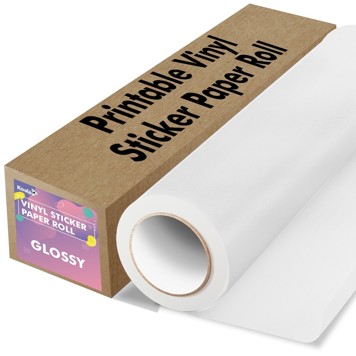 Koala Printable Vinyl Sticker Paper Roll For Inkjet Printer 13 InX32 8 FT Glossy EBay Koala Printable Vinyl Sticker Paper Roll For Inkjet Printer 13 InX32 8 FT Glossy EBay