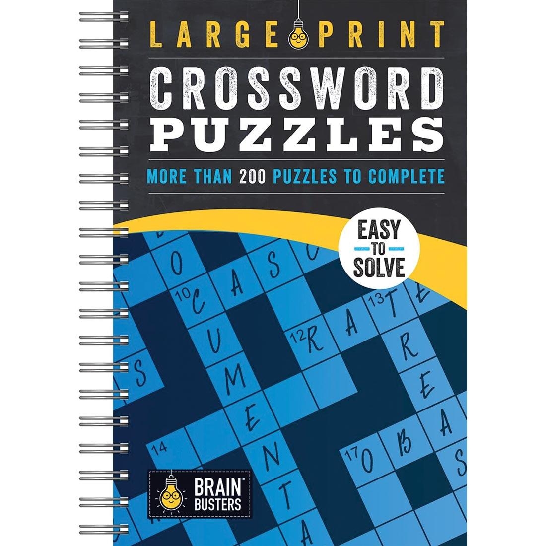 large book crossword clue
