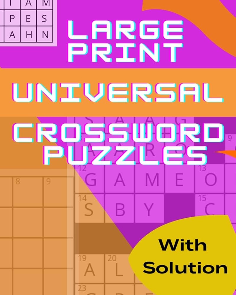 large book crossword puzzle clue
