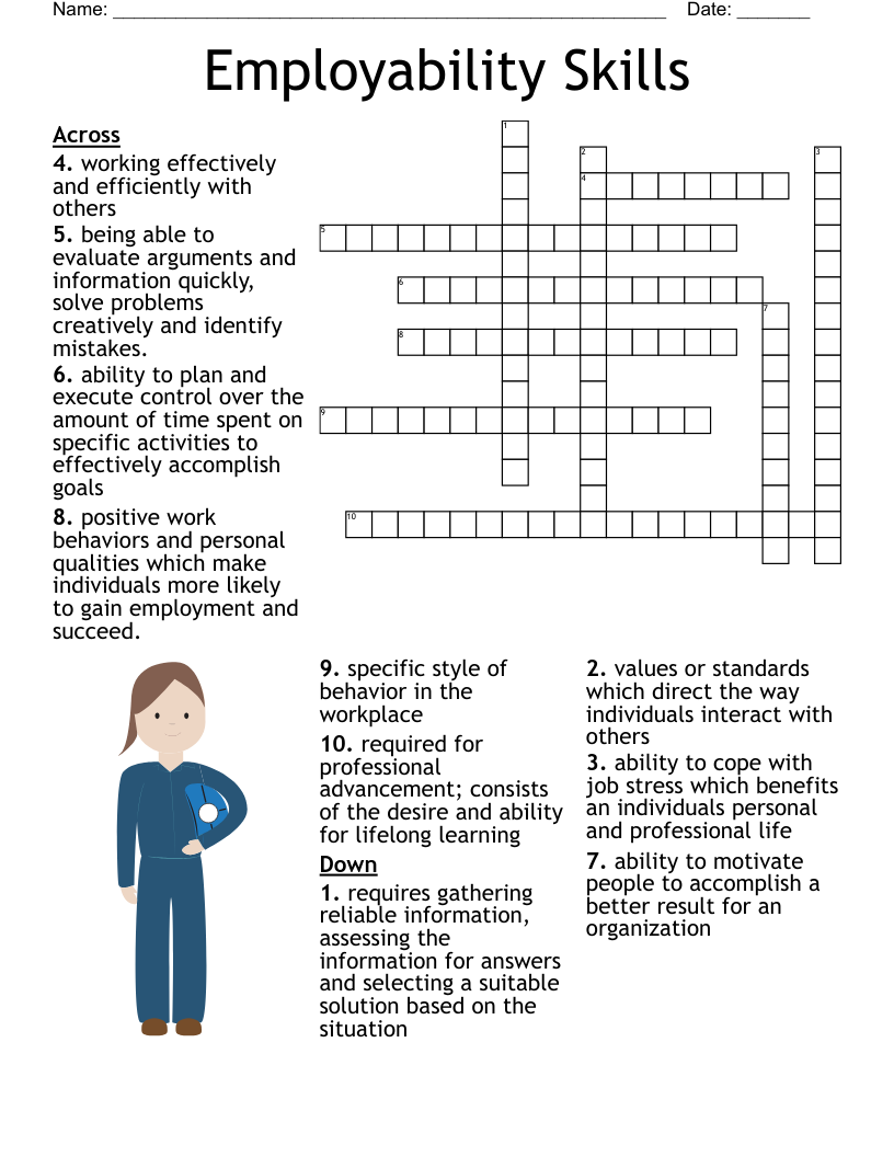 LEADERSHIP QUALITIES Crossword WordMint