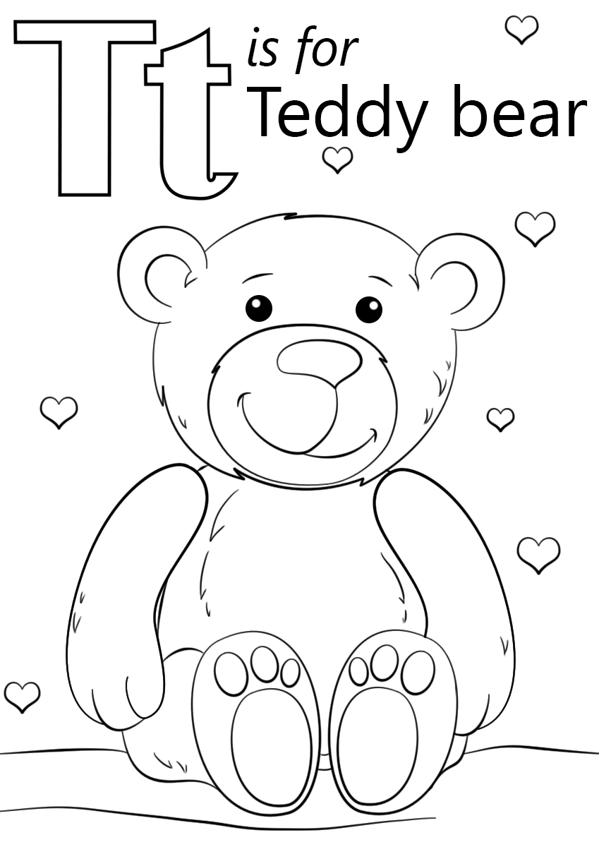 letter t coloring page letter t coloring page