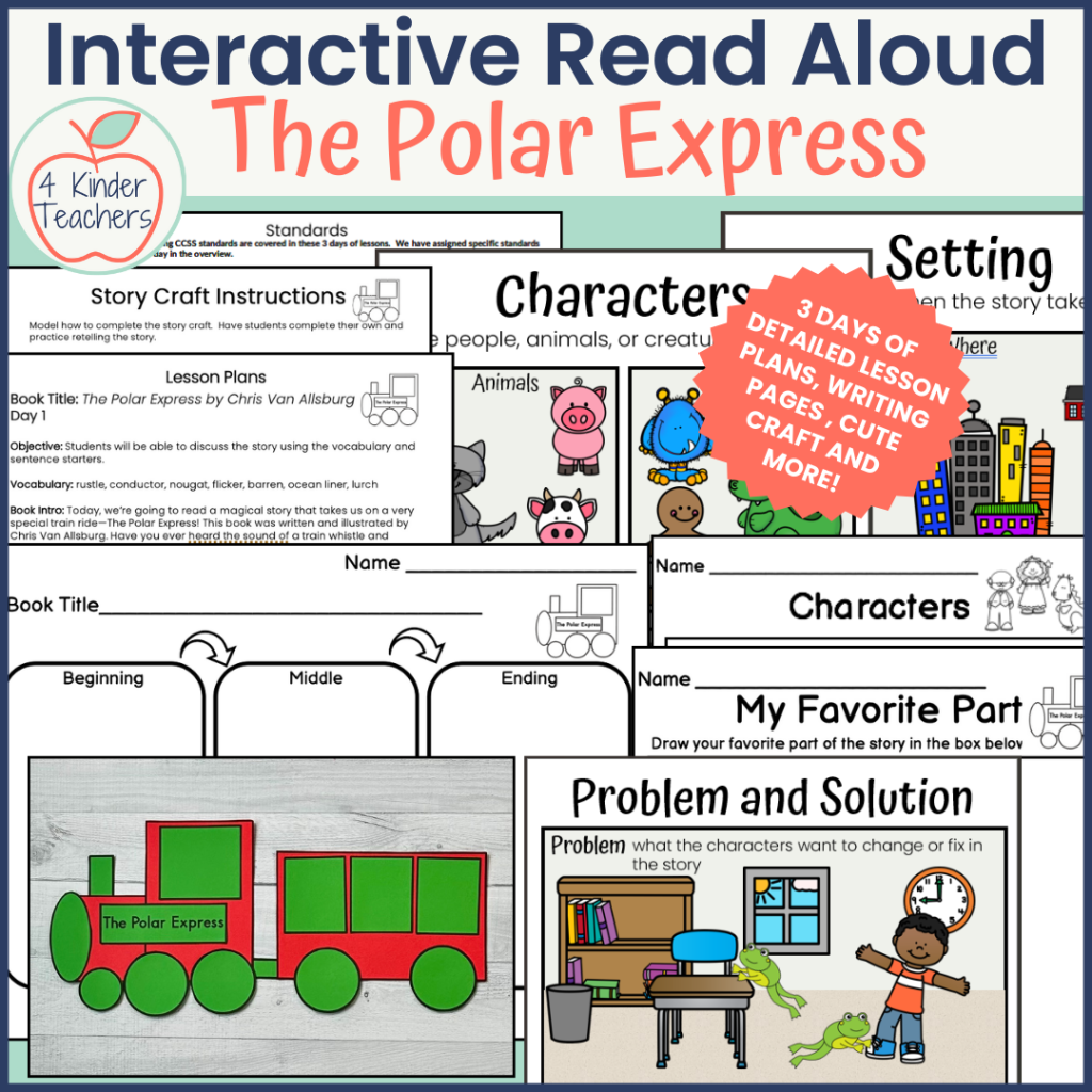 Magical Polar Express Activities For Kindergarten 4 Kinder Teachers Magical Polar Express Activities For Kindergarten 4 Kinder Teachers