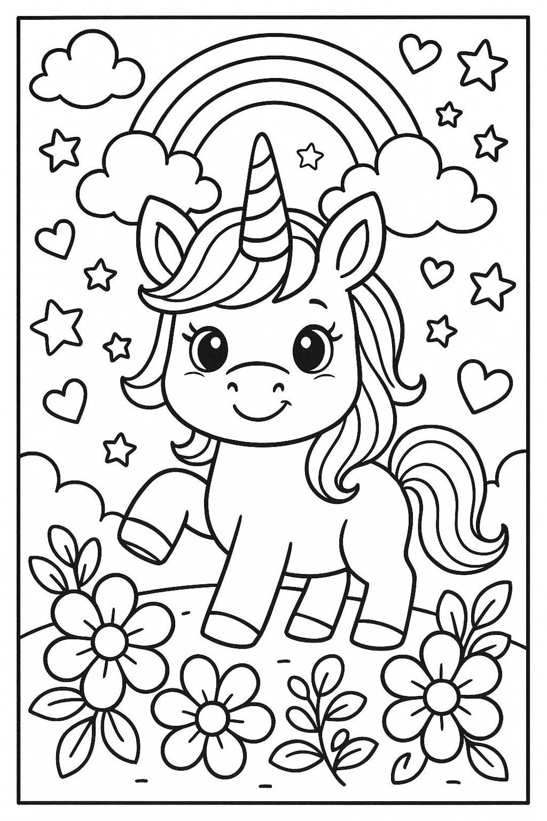 unicorn coloring pages for kids unicorn coloring pages for kids