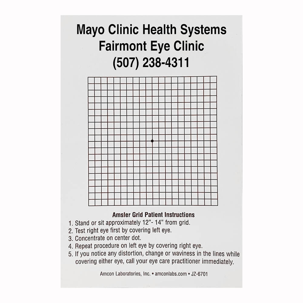 Magnetic Modified Amsler Grid Imprinted Amcon Labs Magnetic Modified Amsler Grid Imprinted Amcon Labs