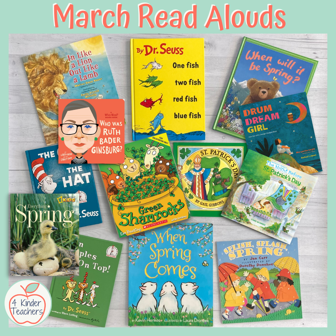 Magnificent March Read Alouds For Kindergarten 4 Kinder Teachers