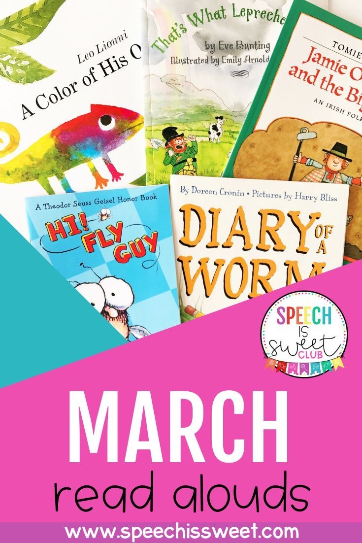 march read alouds for kindergarten