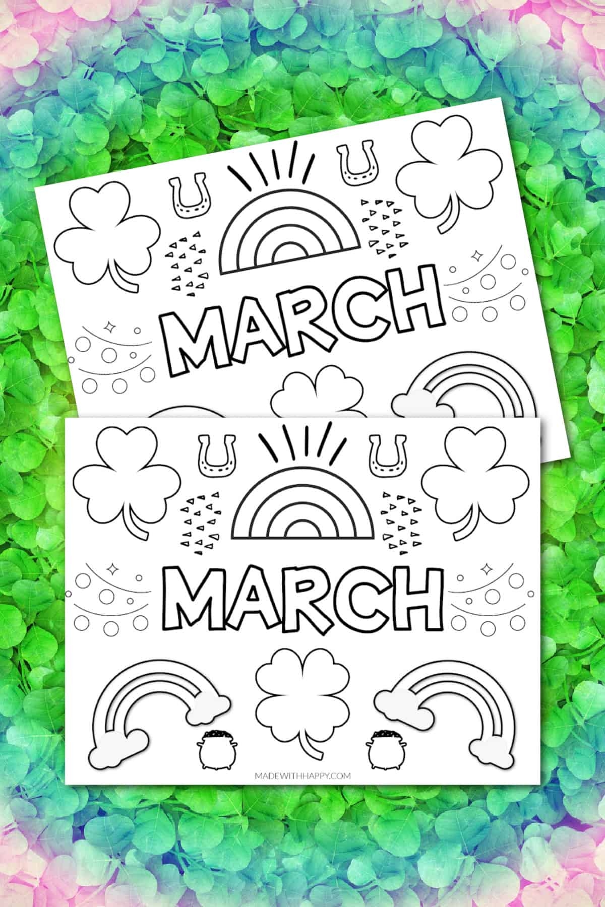 March Coloring Page FREE Printable St Patty s Spring More March Coloring Page FREE Printable St Patty s Spring More