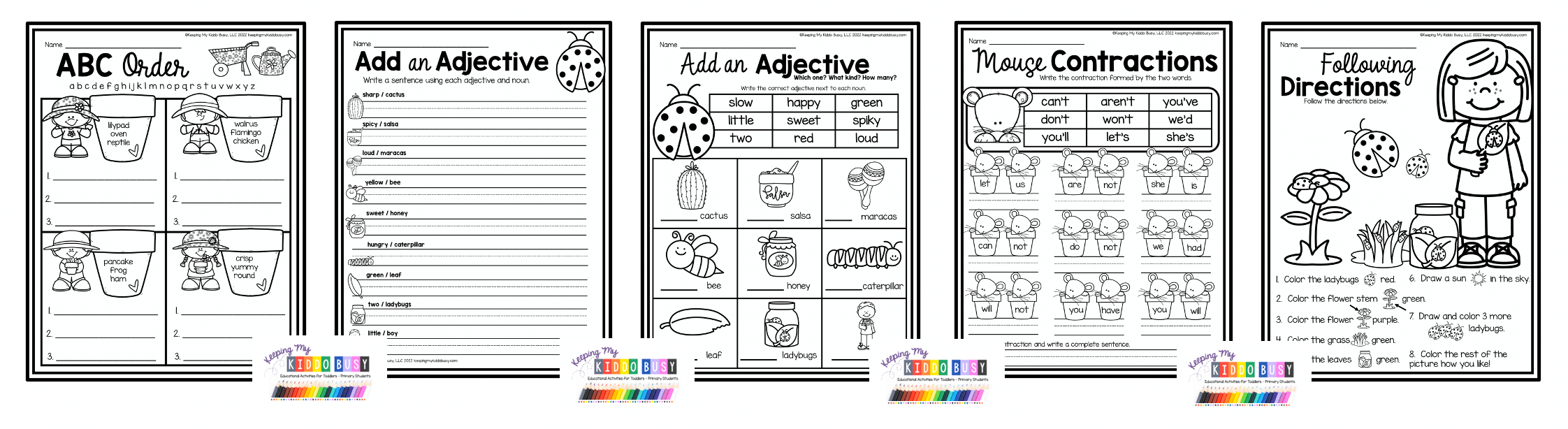 busy work for first graders busy work for first graders