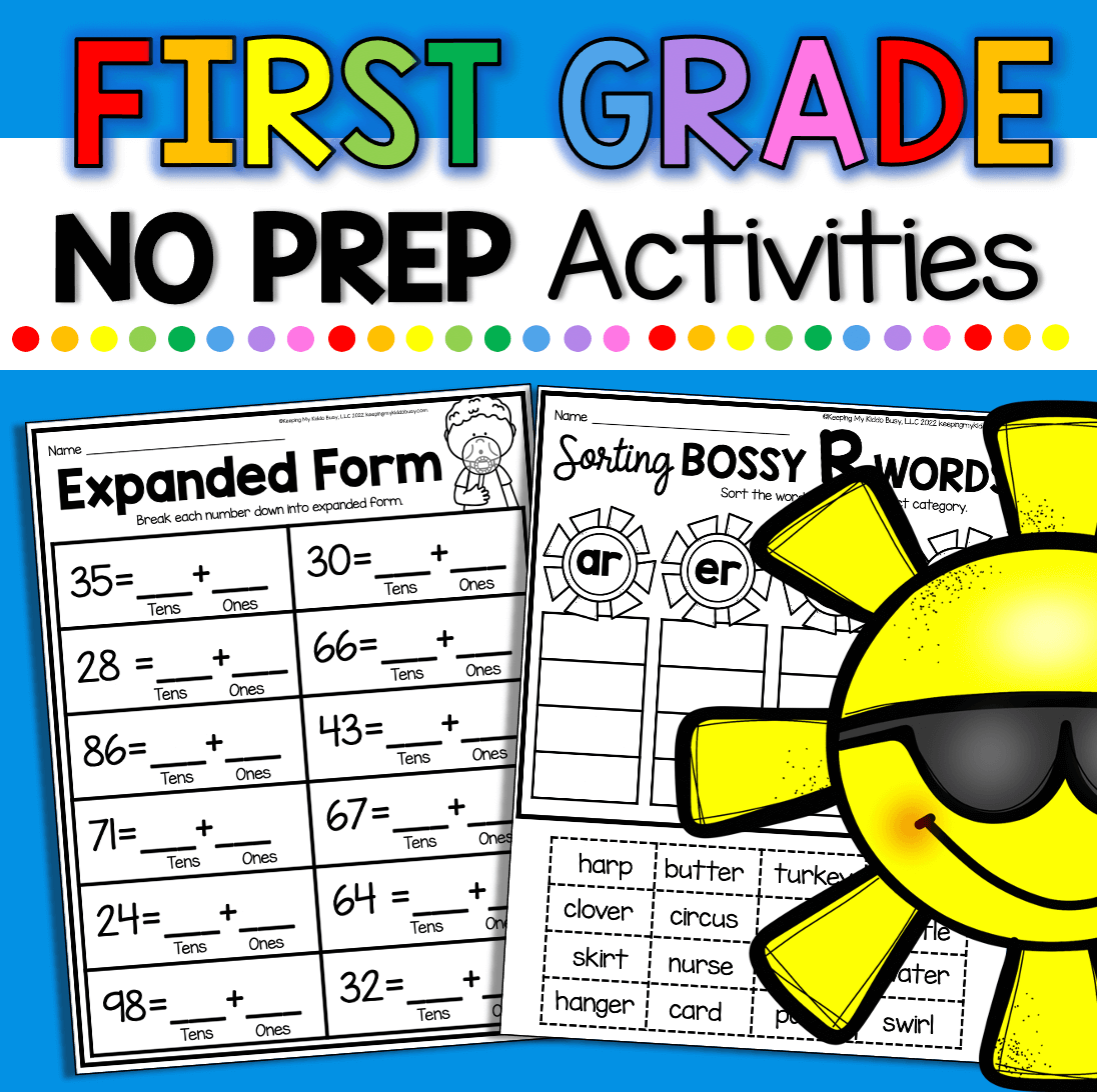 May Activities And Worksheets For First Grade FREEBIES Keeping My Kiddo Busy May Activities And Worksheets For First Grade FREEBIES Keeping My Kiddo Busy