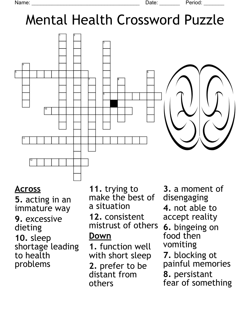 simple crossword puzzles for seniors