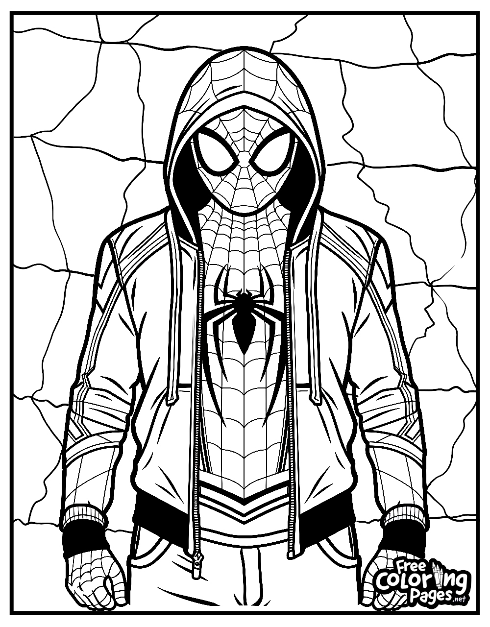 Miles Morales Coloring Pages Spiderman Coloring Pages FreeColoringPages Miles Morales Coloring Pages Spiderman Coloring Pages FreeColoringPages