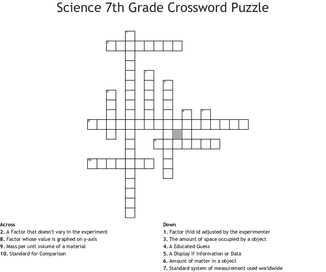Mirroreyes Printable Crosswords Printable