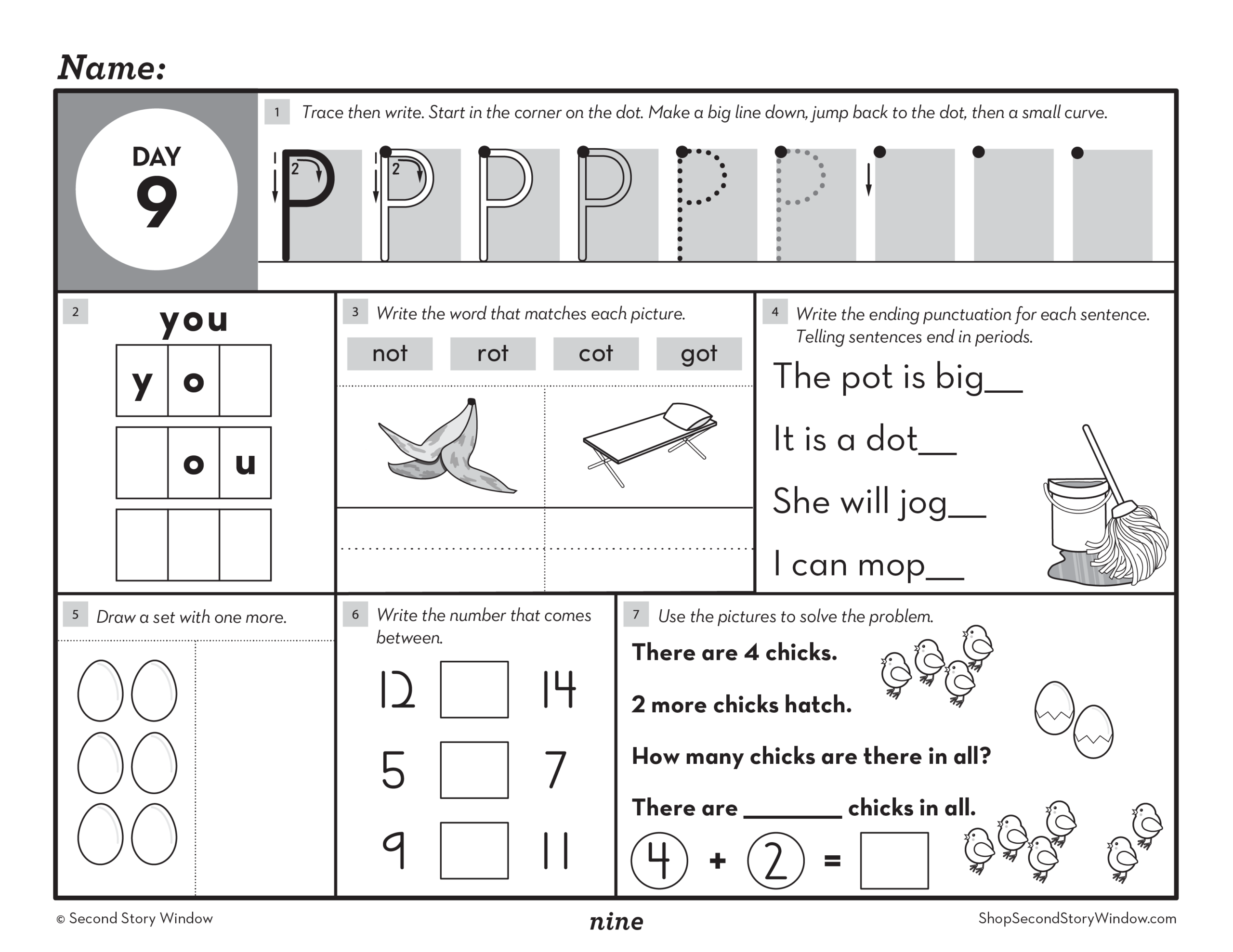 Morning Work Bundle Grades K 1 Second Story Window Morning Work Bundle Grades K 1 Second Story Window