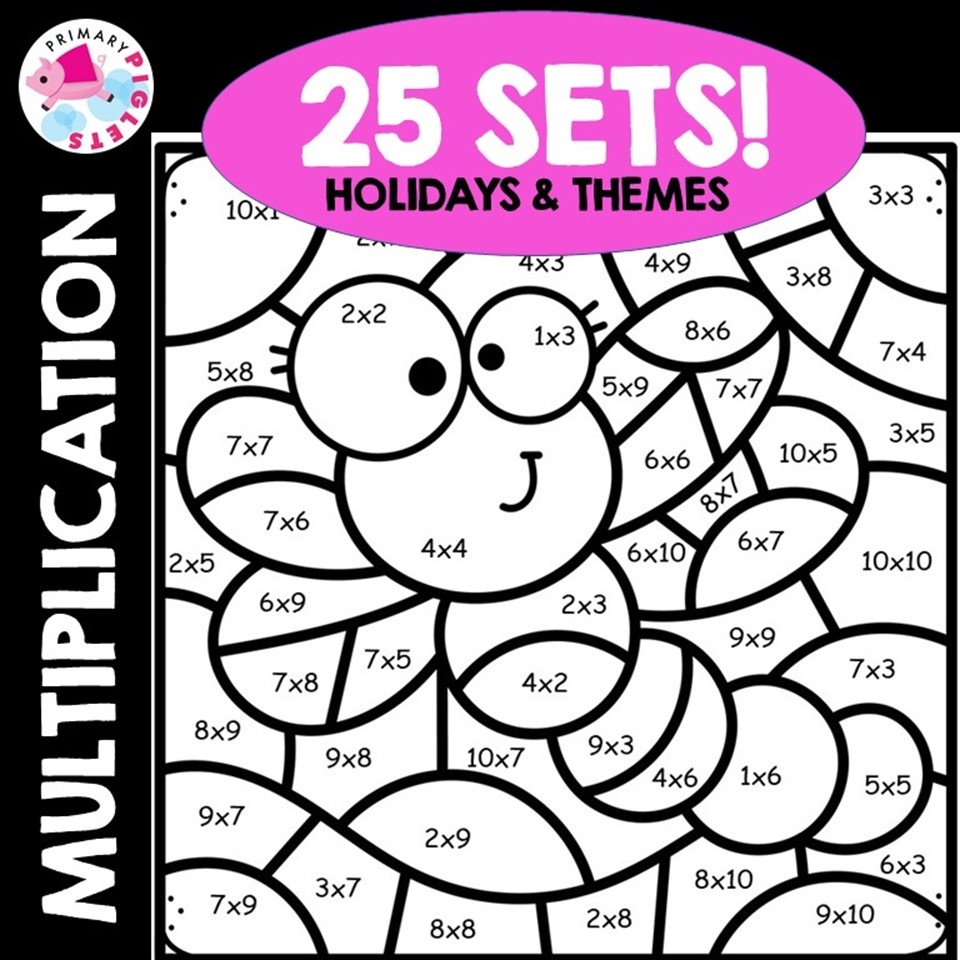 Multiplication Color By Code Multiplication Color By Number Multiplication Facts Math Coloring Sheets Coloring Pages Classful Multiplication Color By Code Multiplication Color By Number Multiplication Facts Math Coloring Sheets Coloring Pages Classful