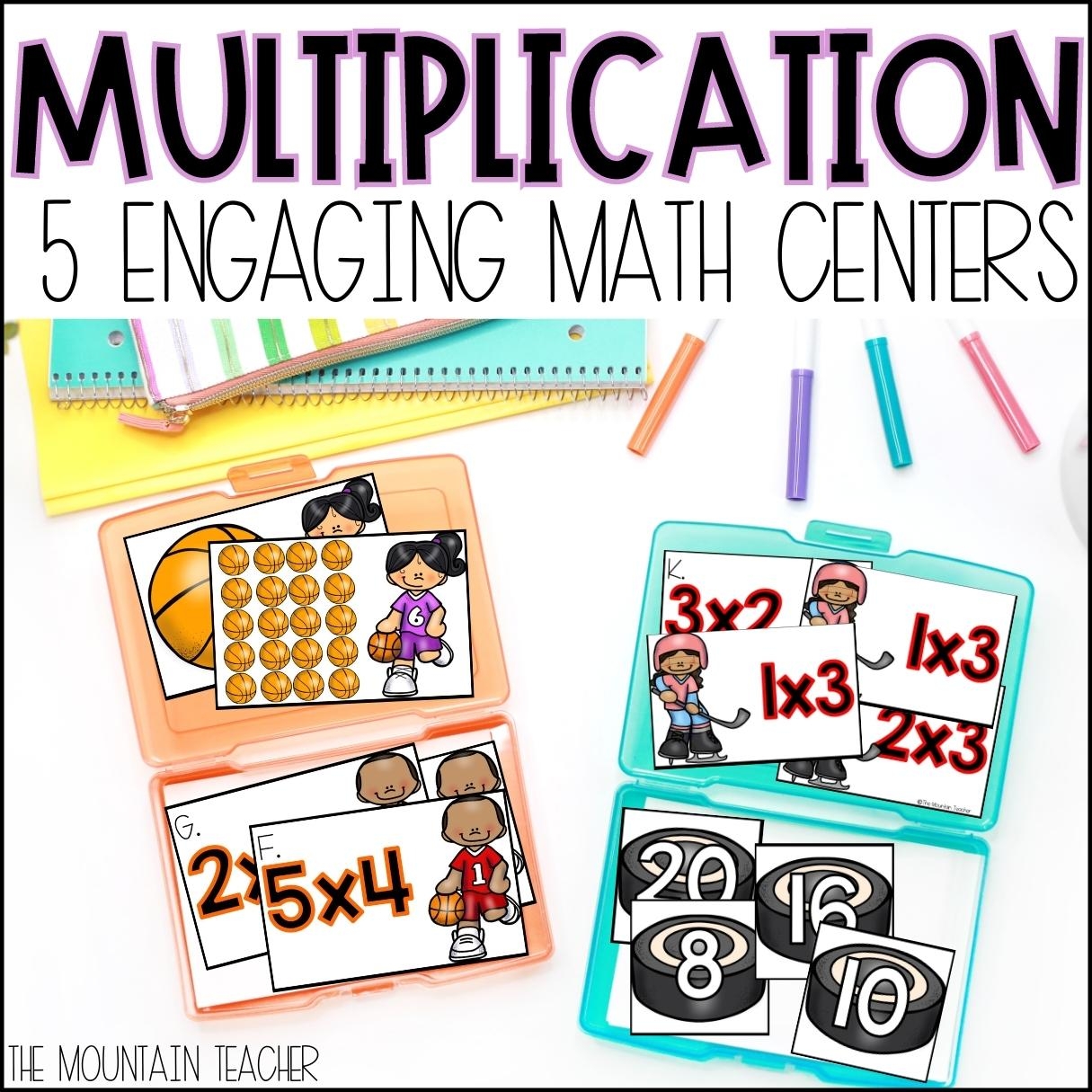 Multiplication Fluency Games 2nd Or 3rd Grade Multiply Math Fact Games The Mountain Teacher