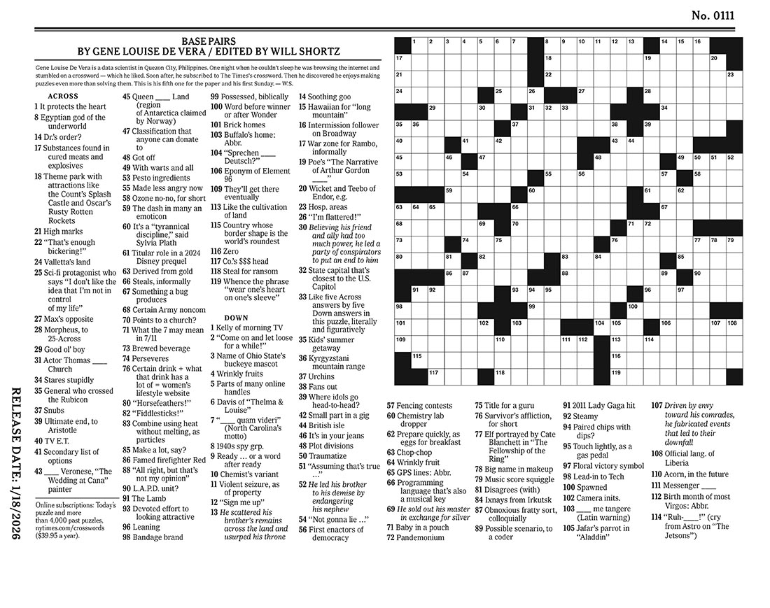 New York Times Crossword Puzzle The Arkansas Democrat Gazette Arkansas Best News Source